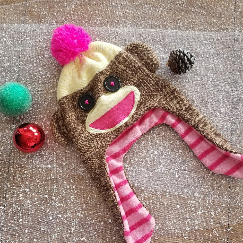 🔥5for25💲🔥Sock Monkey Kids Beanie